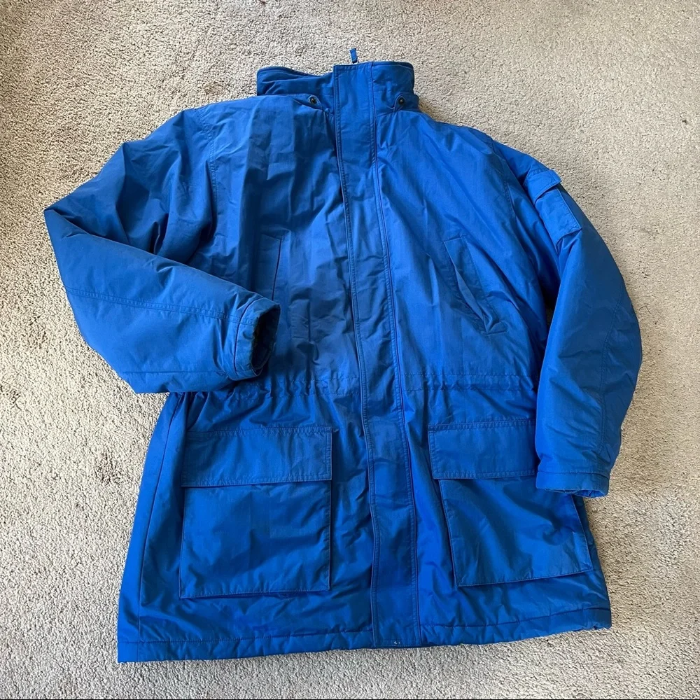 Lands’ End Parka with Detatchable Hood, Windcheck, Thermacheck, and Thermolite